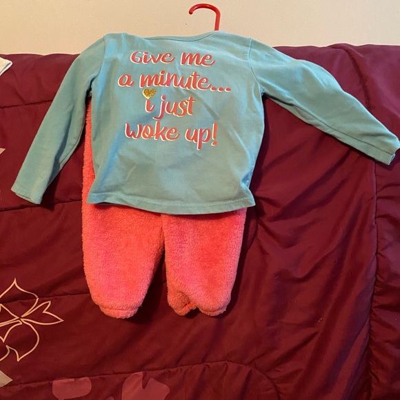 Two long sleeve and fleece pants outfits - Picture 2 of 3